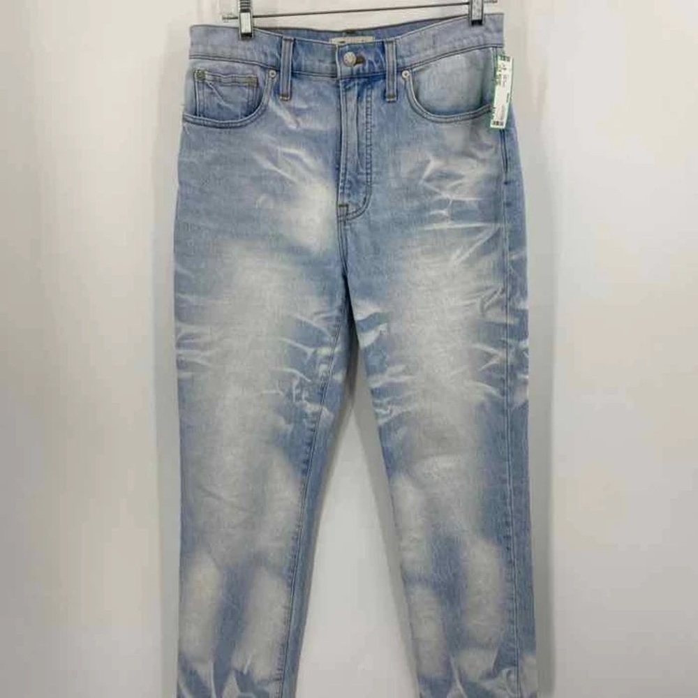 Madewell Size 29 The Perfect Vintage Jean Tie Dye Edition Light Wash Style AJ191
